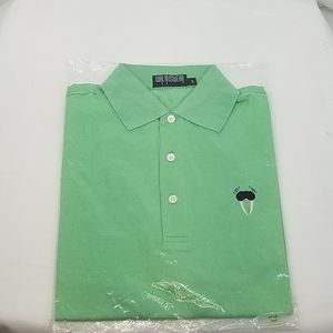 Mens Polo, Golf Shirt New Light Green